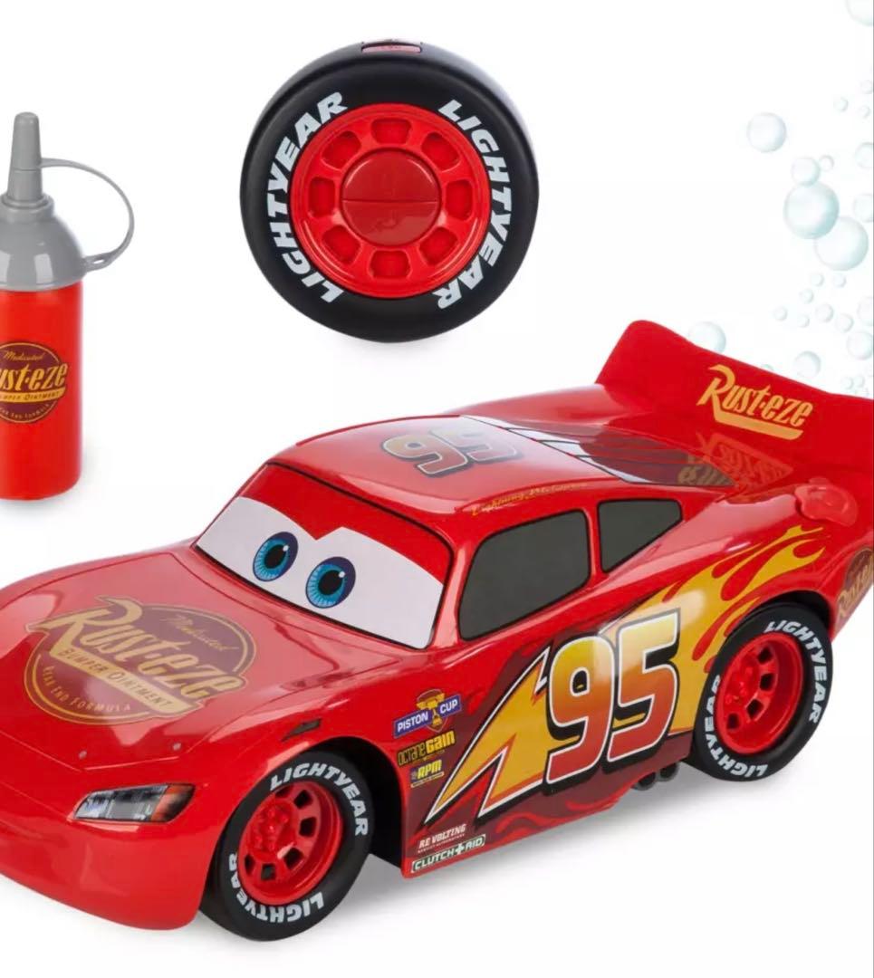 【アメリカディズニーストア公式】カーズ• マックィーン しゃぼん玉　ラジコンカー