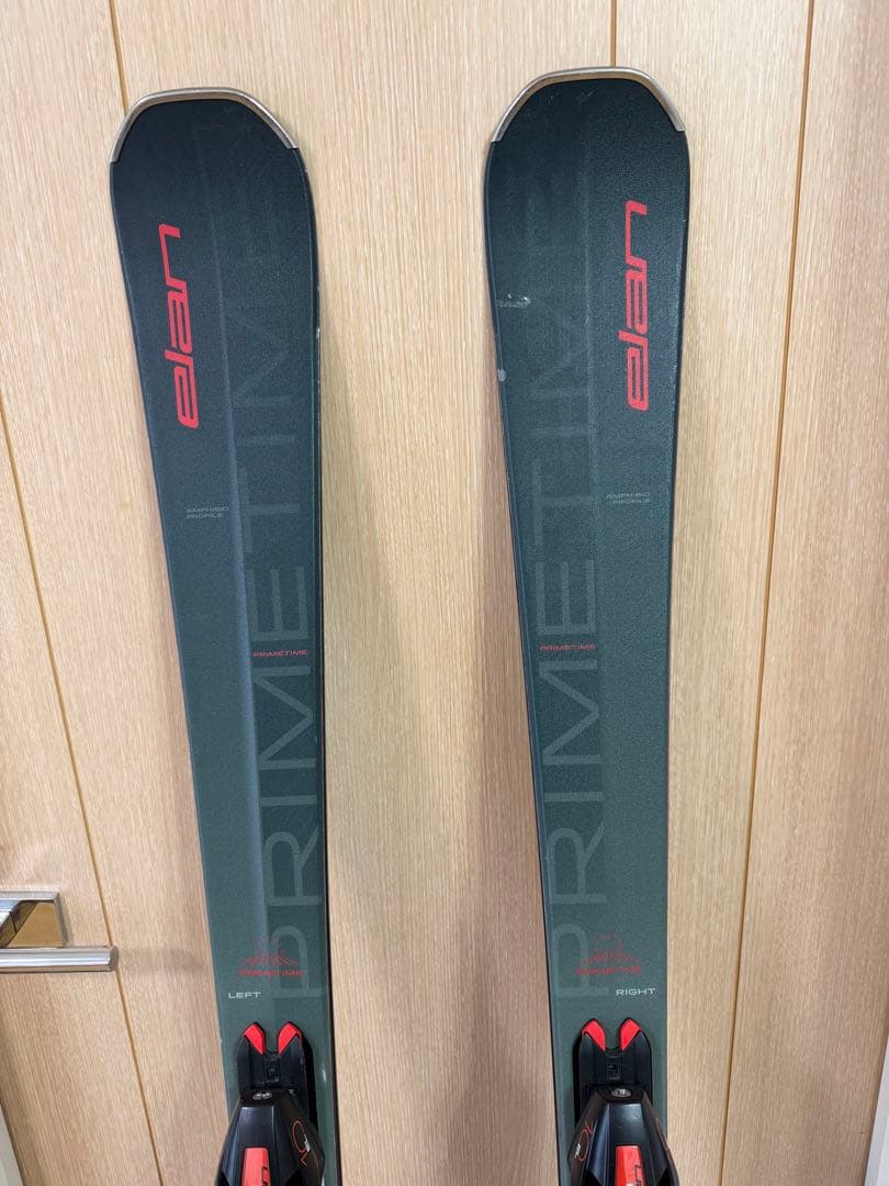 ELAN PRIMETIME 22 158cm ビンディング付 カービングスキー