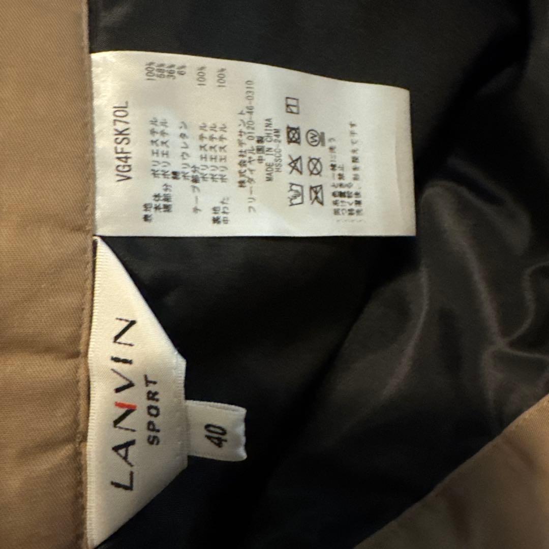 LANVIN SPORT レディースゴルフスカート 40
