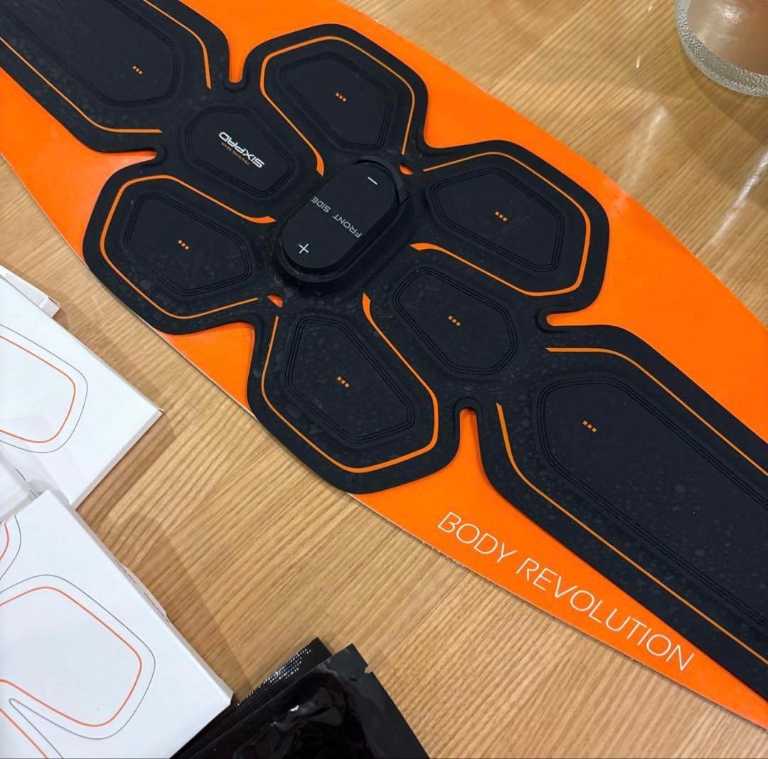 SIXPAD トレーニングデバイス オレンジ　純正ゲルシート