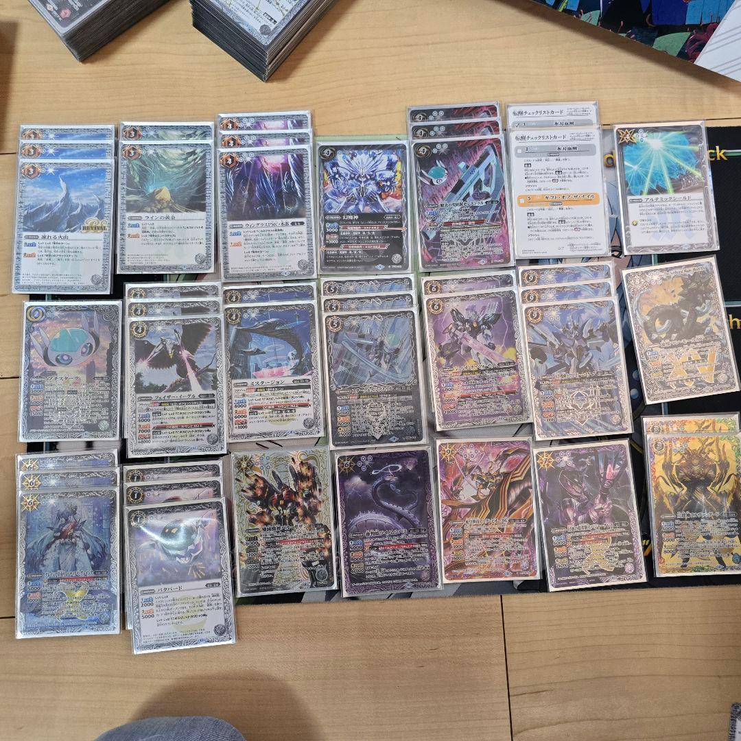 バトルスピリッツ　引退品(19デッキ+ストレージ、サプライ)