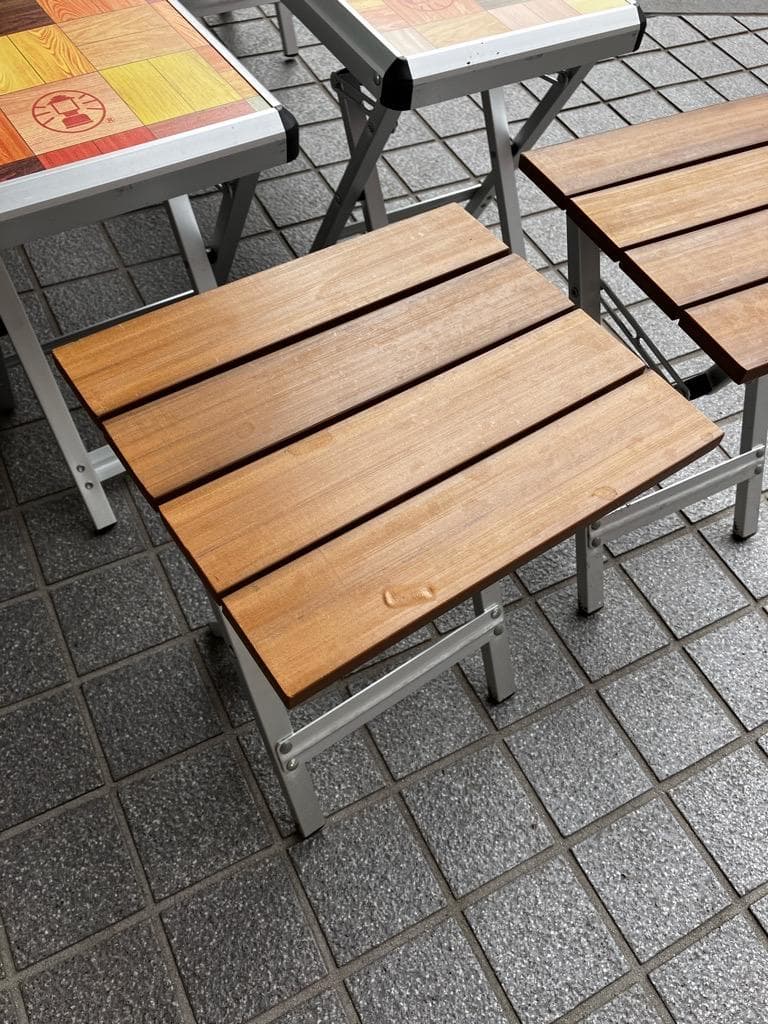 Coleman テーブル ファミリーリビングセット(手渡し限定)
