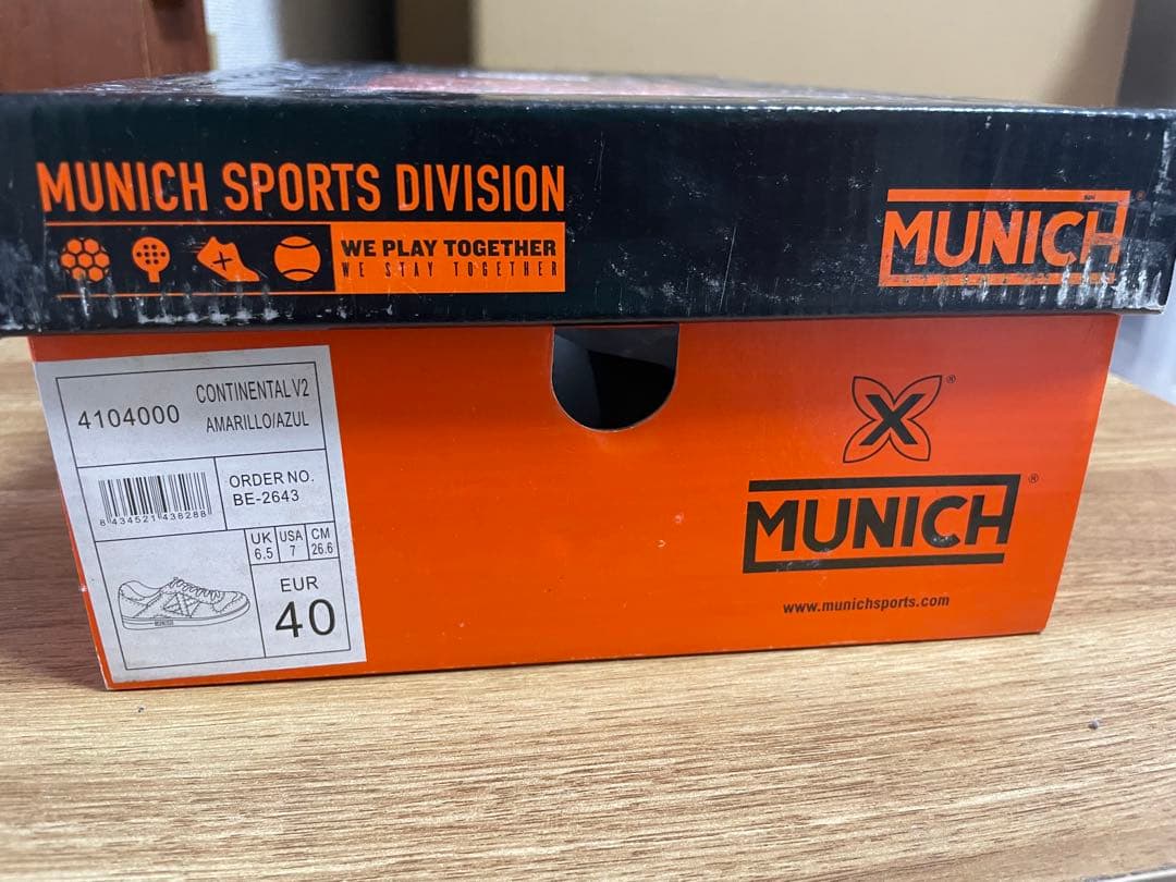 【新品】MUNICH CONTINENTAL V2フットサルシューズ ムニック
