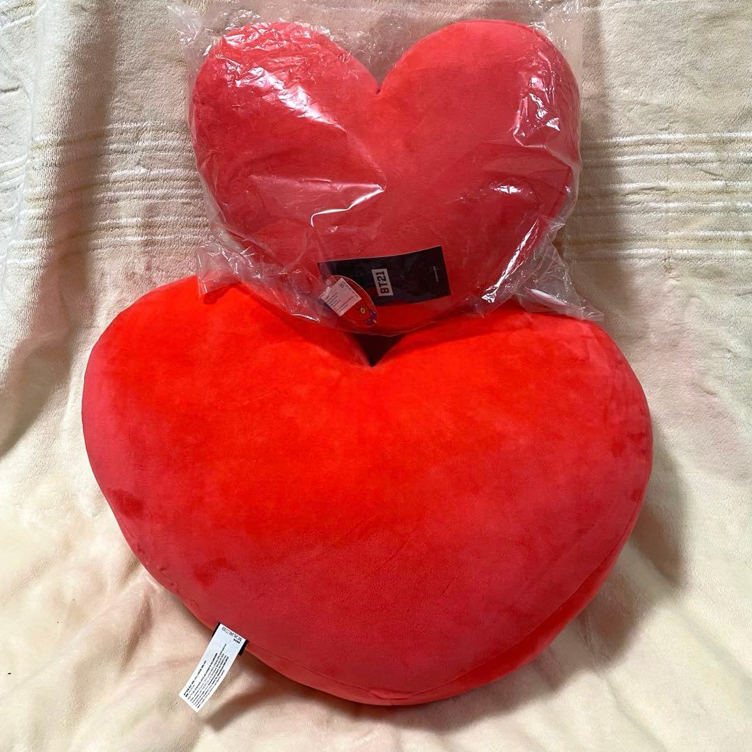 BT21/TATA/超ビッグ/2個セット/フェイス/ぬいぐるみ/クッション