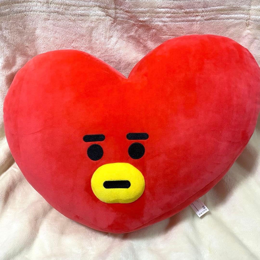 BT21/TATA/超ビッグ/2個セット/フェイス/ぬいぐるみ/クッション