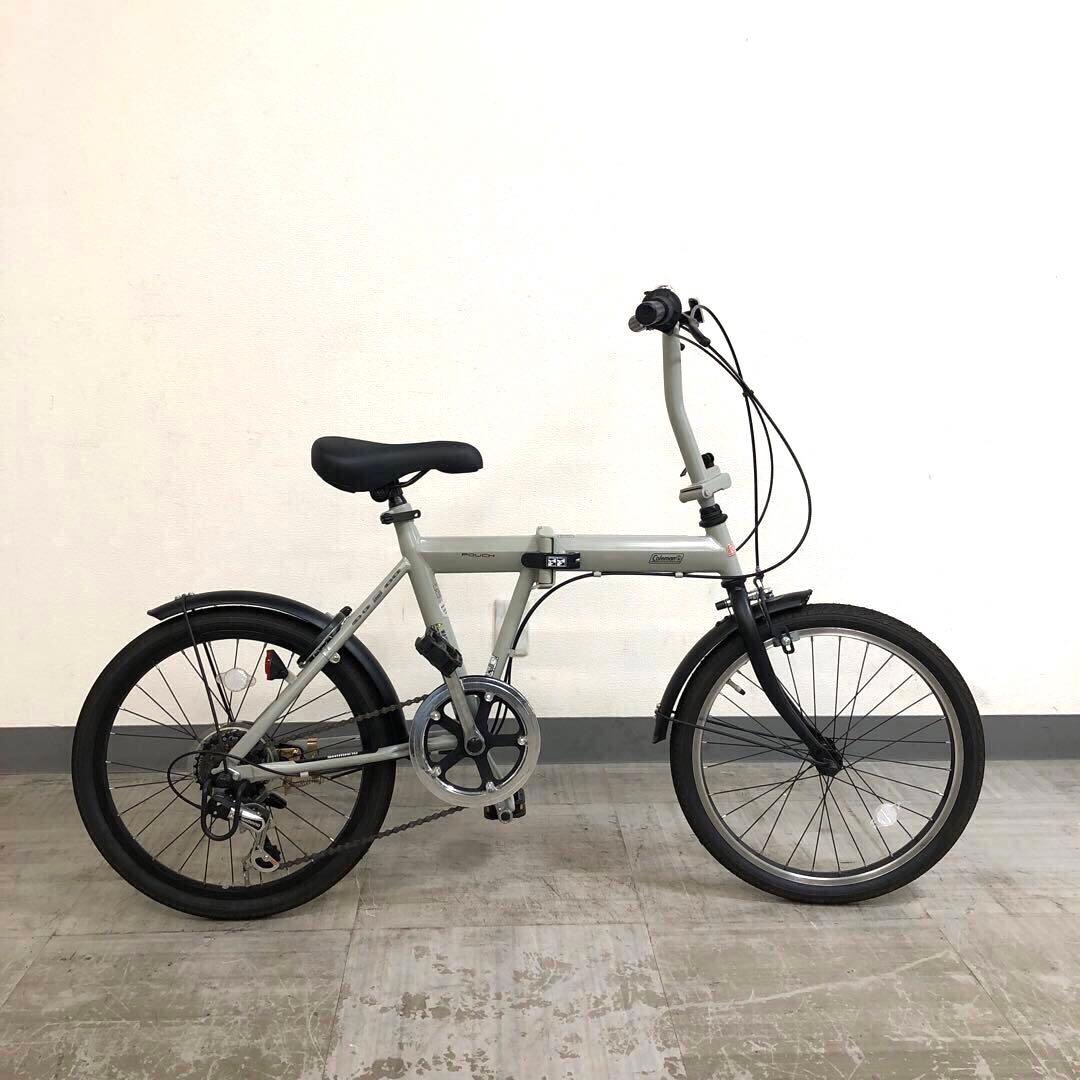折りたたみ自転車　Coleman コールマン　Pouch 6段変速　20インチ