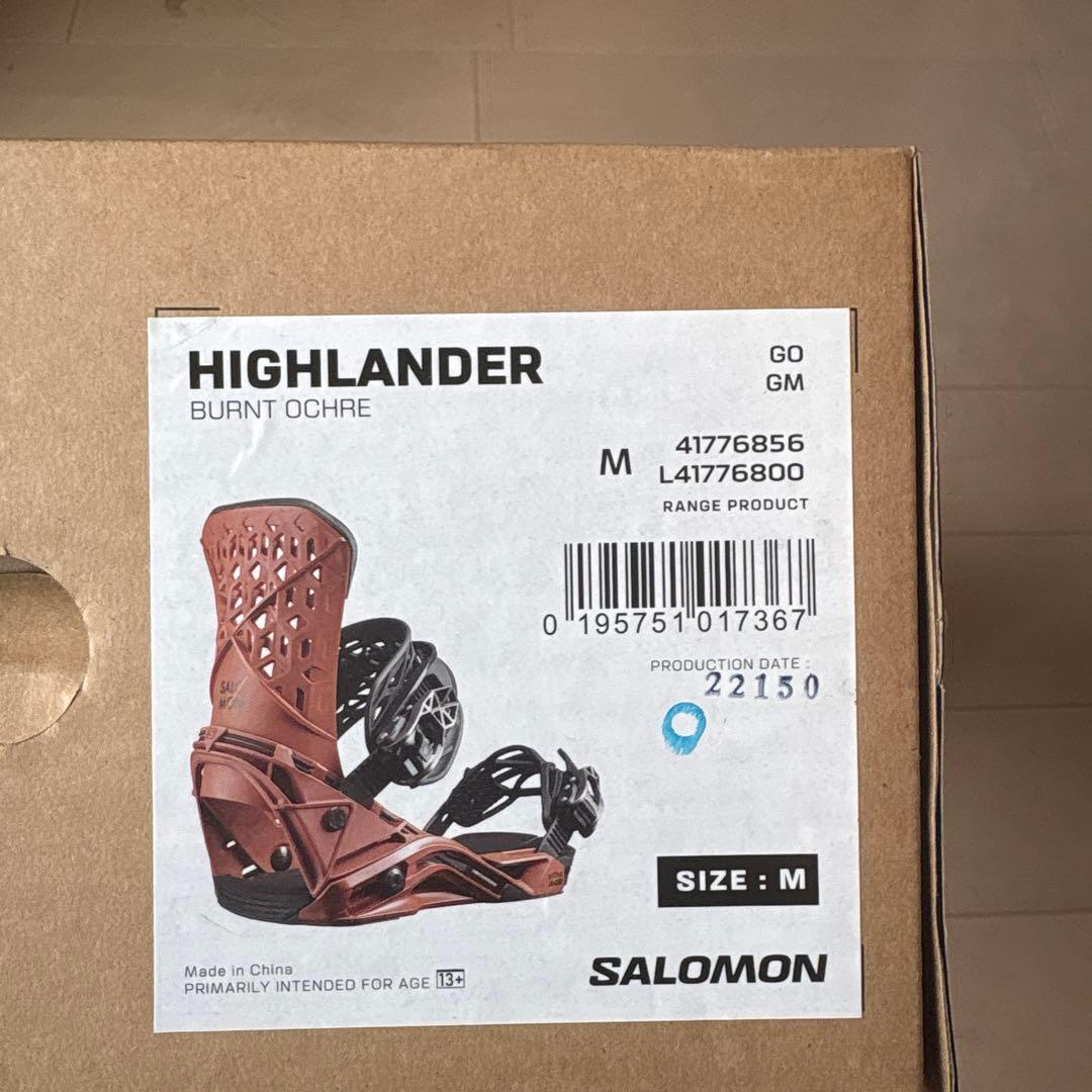 Salomon Highlander ビンディング Mサイズ