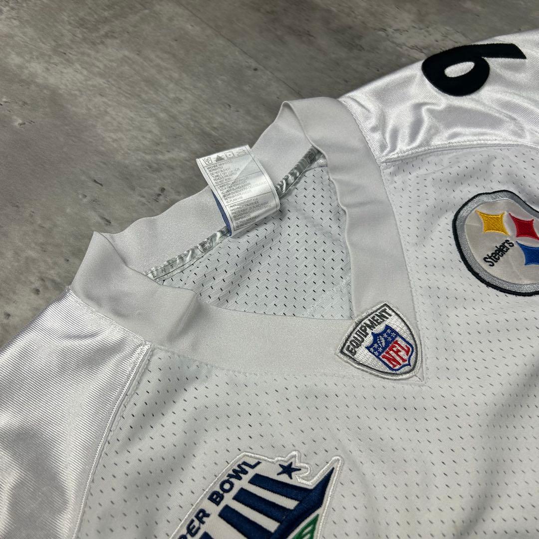 Reebok NFL 全刺繍スティーラーズ アメフトゲームシャツ 52 6552