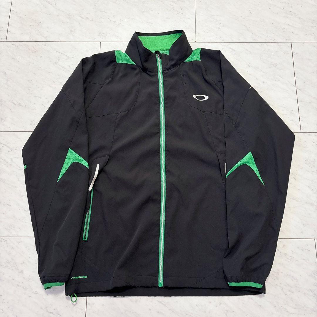 美品 OAKLEY オークリー ナイロン セットアップ 上下 XL