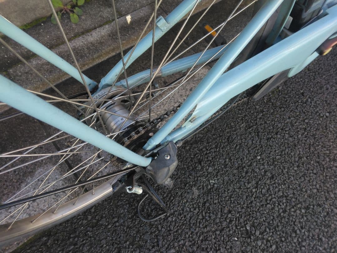 値下げ不可　ヤマハ　PAS Ami　ブルー 12.3Ahバッテリー