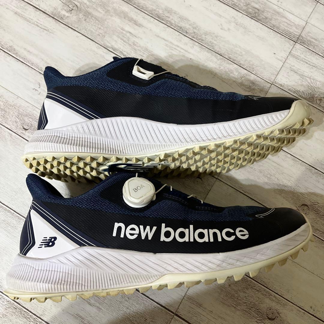New Balance FuelCell MGS1001Nネイビーゴルフシューズ