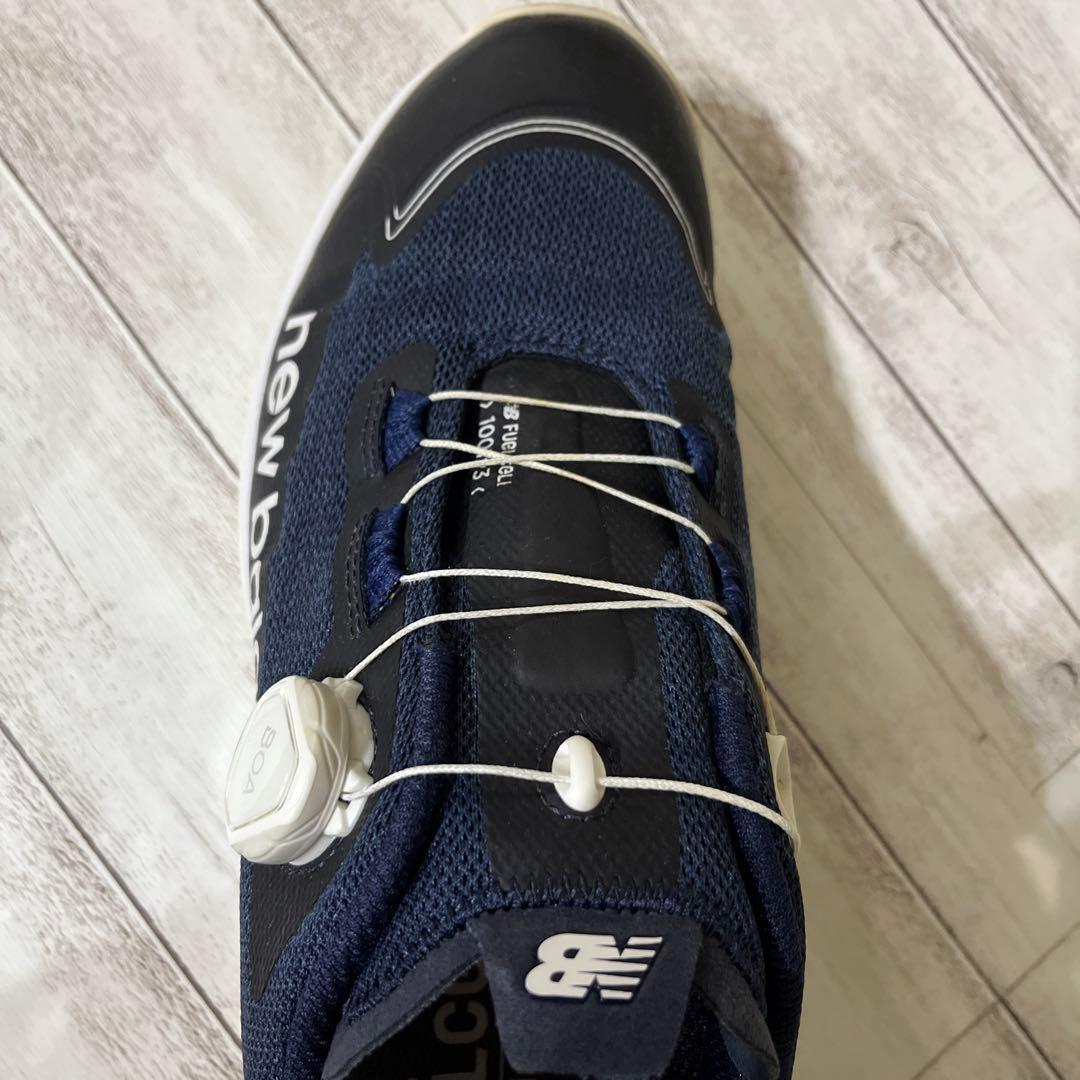 New Balance FuelCell MGS1001Nネイビーゴルフシューズ