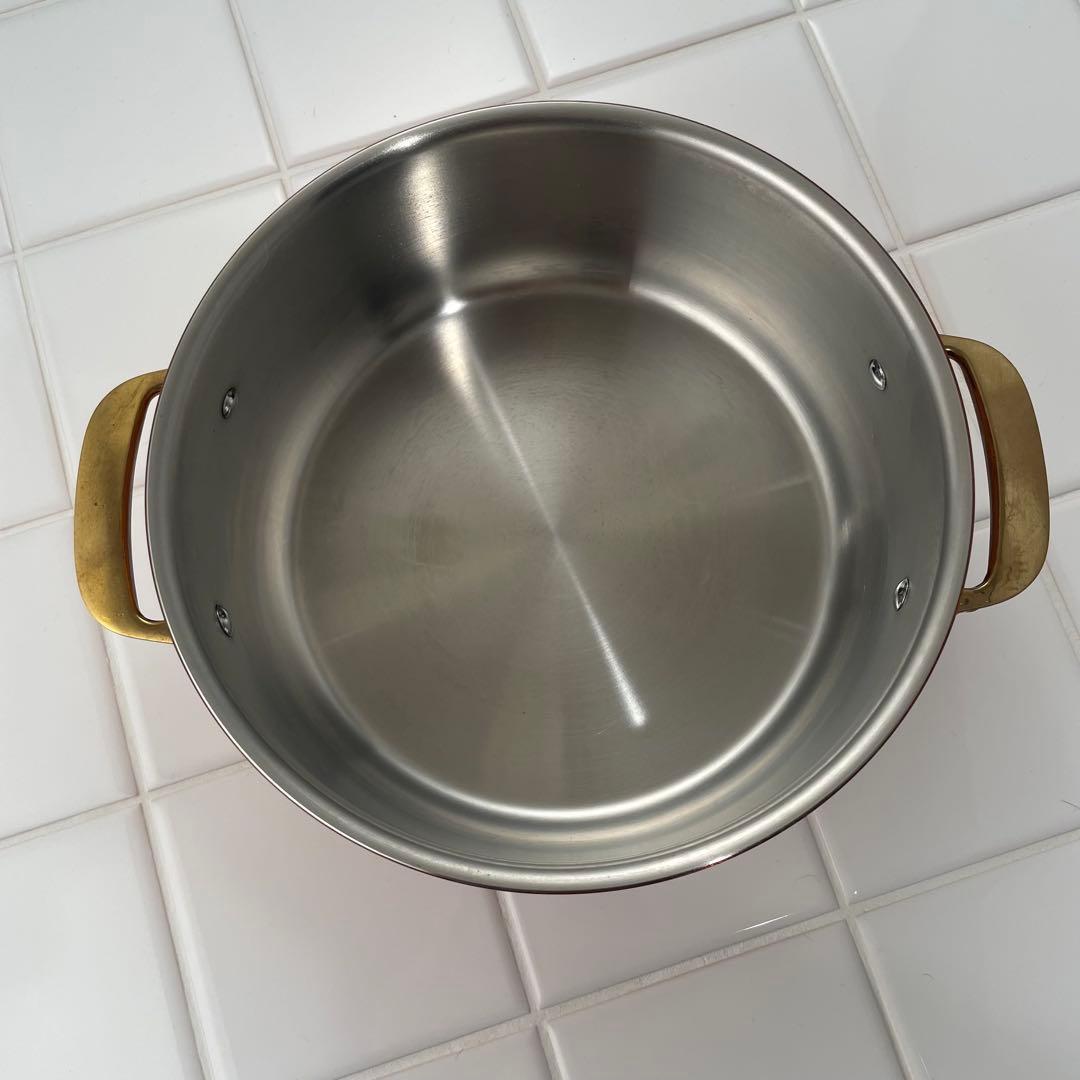 SIGG 銅鍋　カッパーイノックス　COPPER-INOX 20センチ