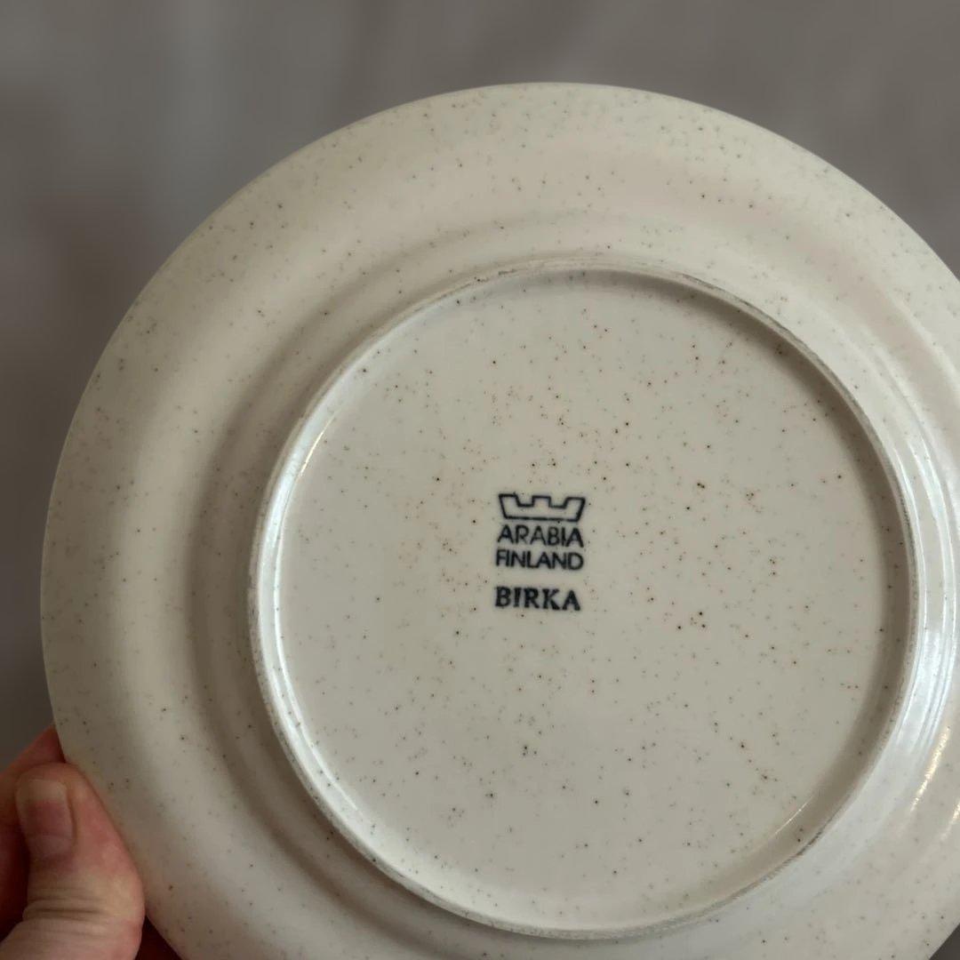 廃盤　アラビアARABIA BIRKA ビルカ　プレート19.5cm 2枚セット