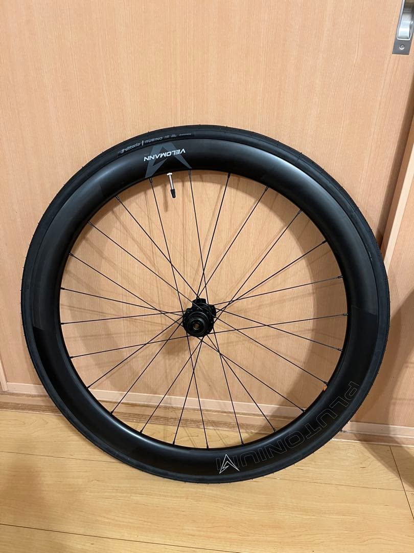 Velomann plutonium 50 カーボンホイールセット