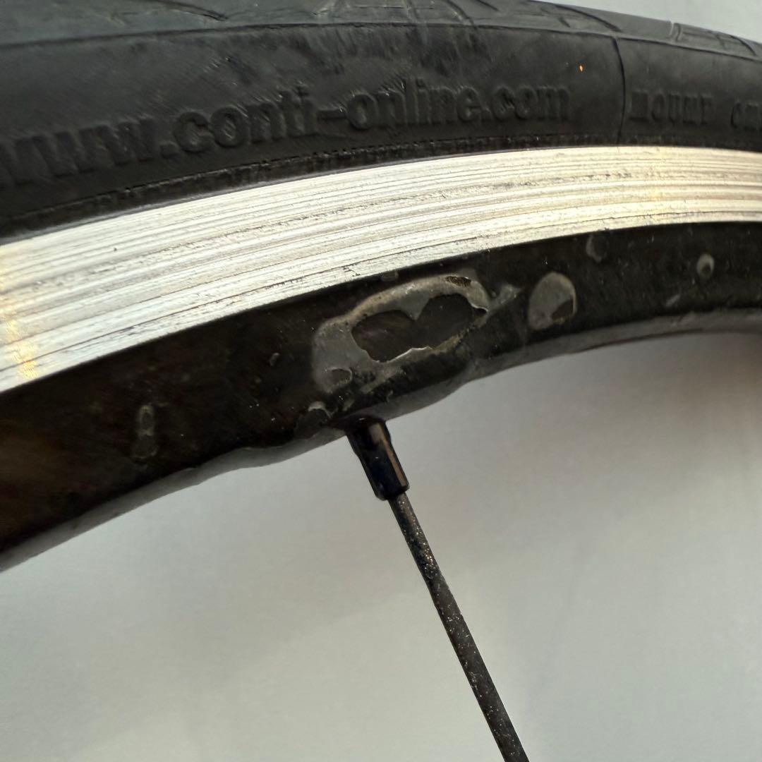 トビウオ　ホイール前後セット Dura-Ace C24 WH-R9000