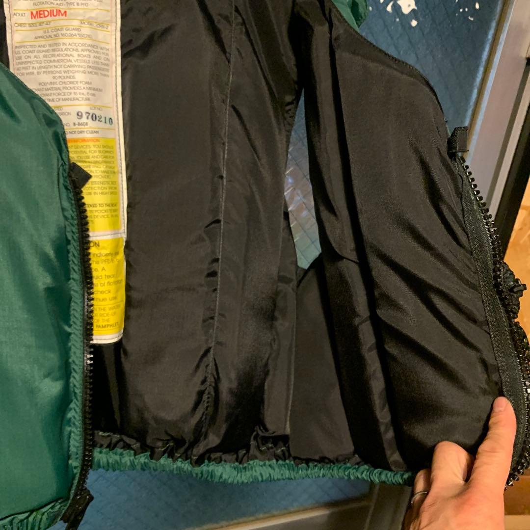 L.L.Bean EXTRASPORT ライフジャケット M グリーン