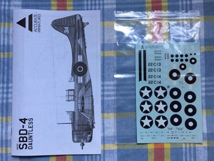 絶版 アキュレイトミニチュア 1/48 SBD-4 ドーントレス