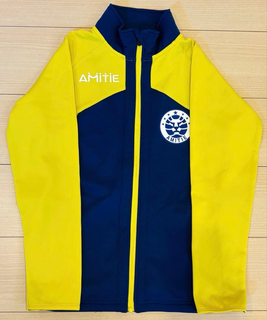 Amitie アミティエ ジャージ サッカーウェア 上下セット　青／黄　JL