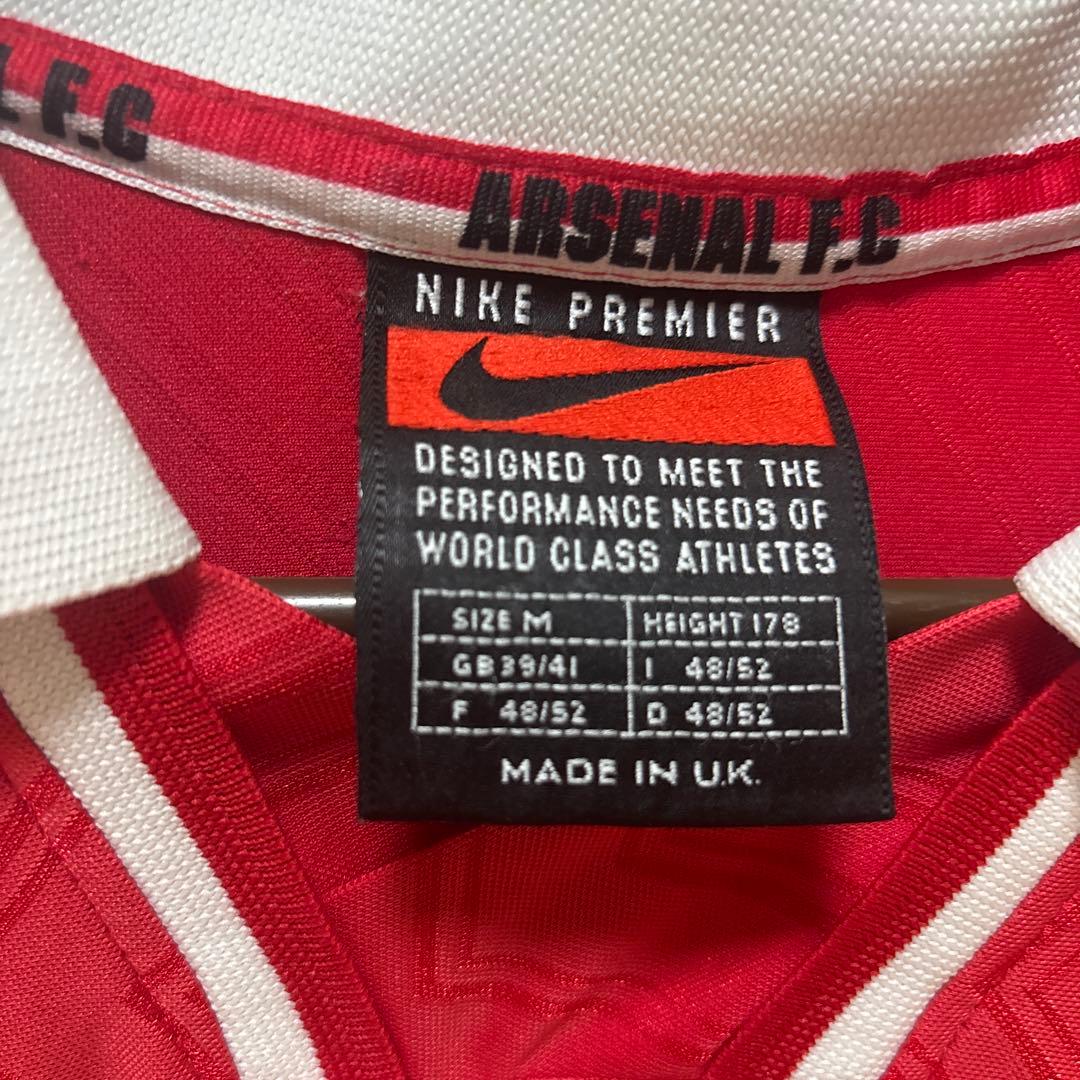 【正規品】NIKE アーセナルFC 1996-1998 ホーム M ヴィンテージ