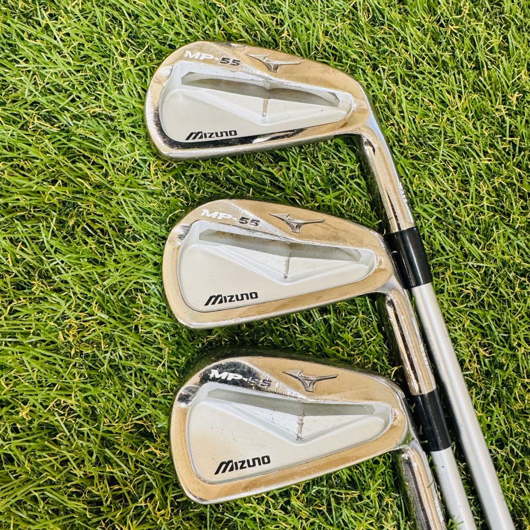 【男性用】MIZUNO MP-55 アイアンセット 6本 （SR）