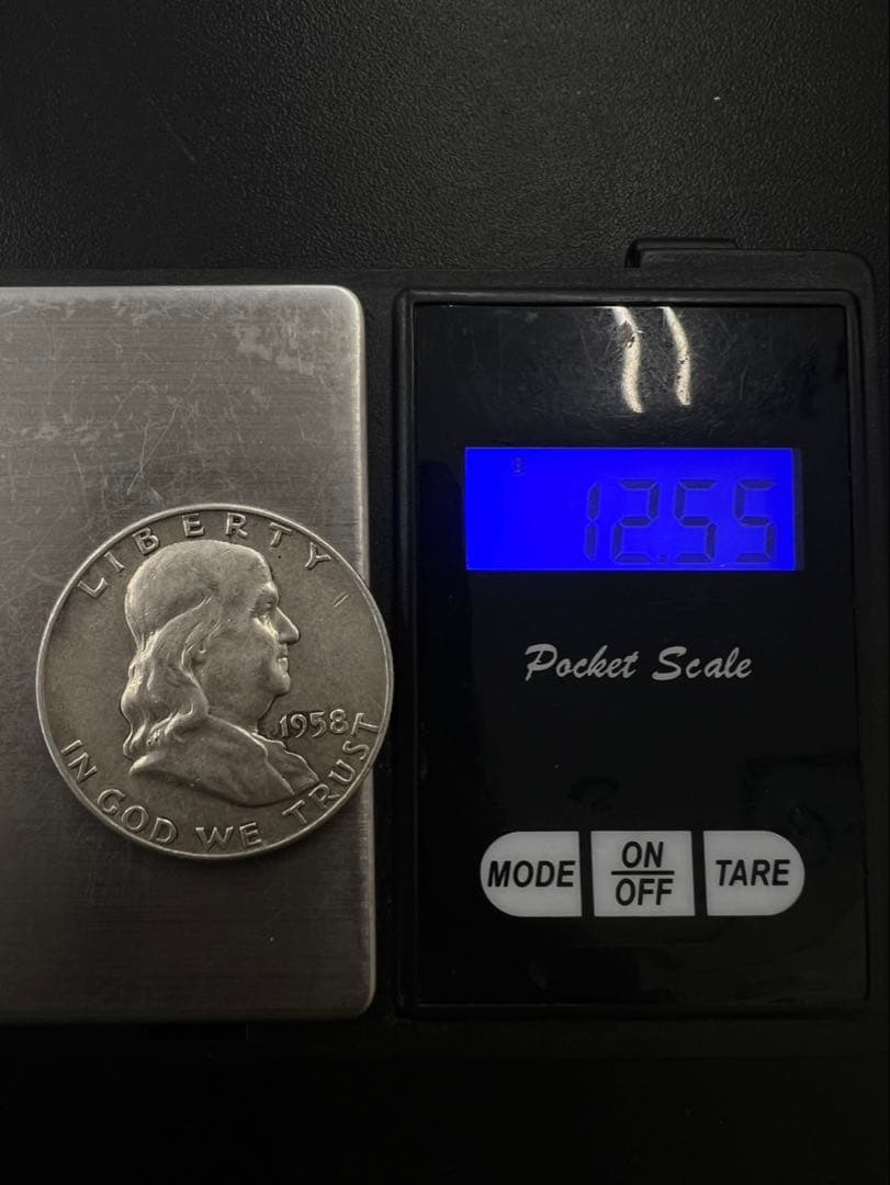 【銀貨】ハーフダラー　1958 クォーターダラー 1964 セット