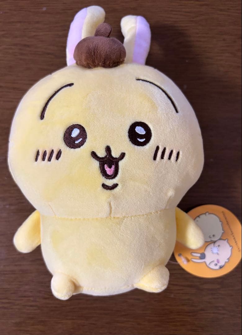 ちいかわ　サンリオ　ぬいぐるみS　うさぎ　ポムポムプリン　新品タグ付き