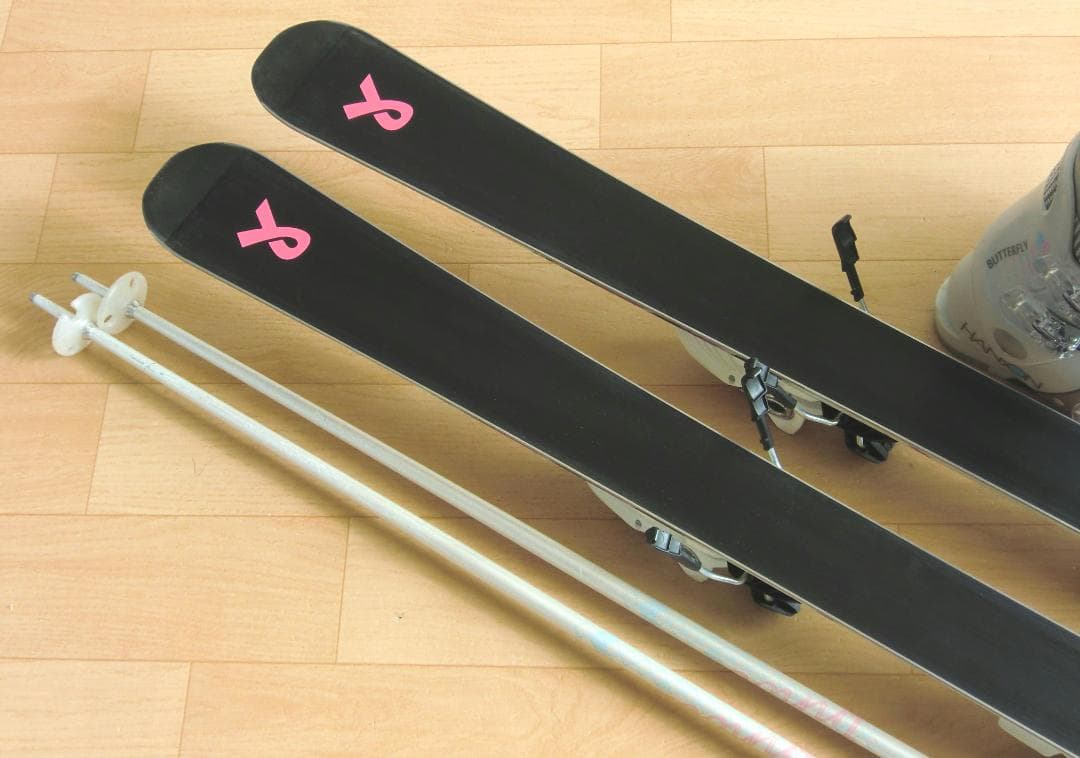■■送料無料■K2■女性用スキーフルセット■板146靴24.5■メンテ付■■