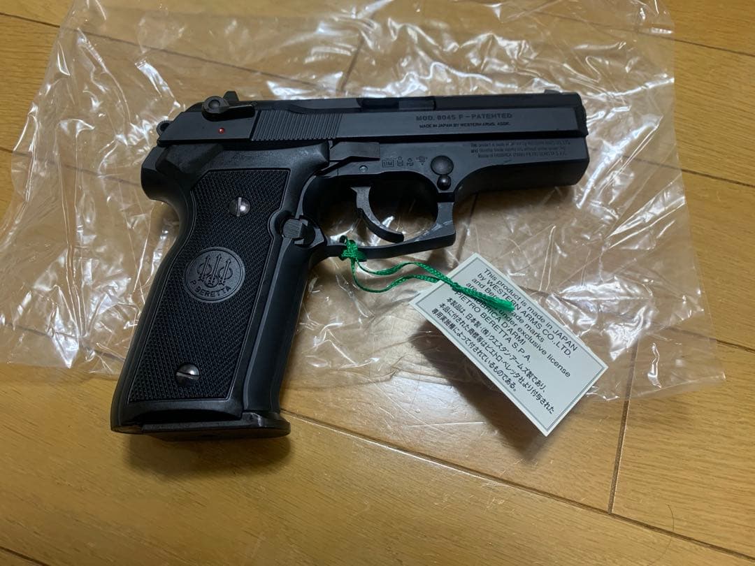 未使用に近い　WA ウエスタンアームズ　ベレッタ　M8045クーガーF エアガン