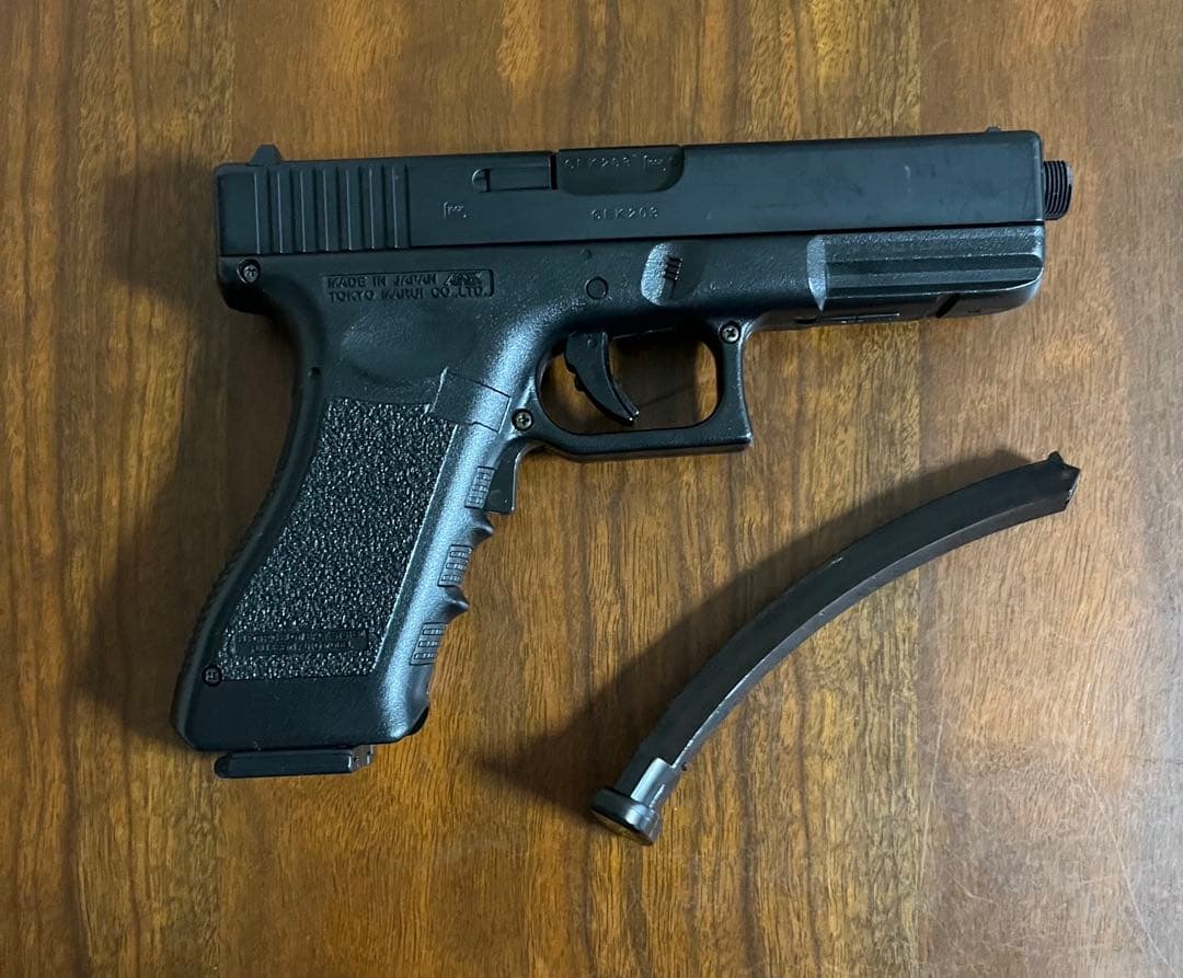 東京マルイ　カスタム品　グロック　G18C 電ブロ　サイレンサーアダプター付き