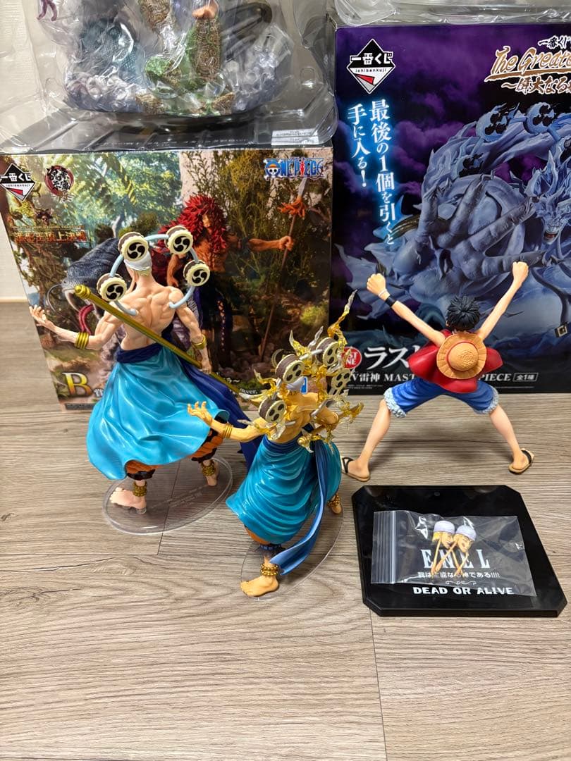 お茶　一番くじワンピース　空島編フィギュアまとめ売り