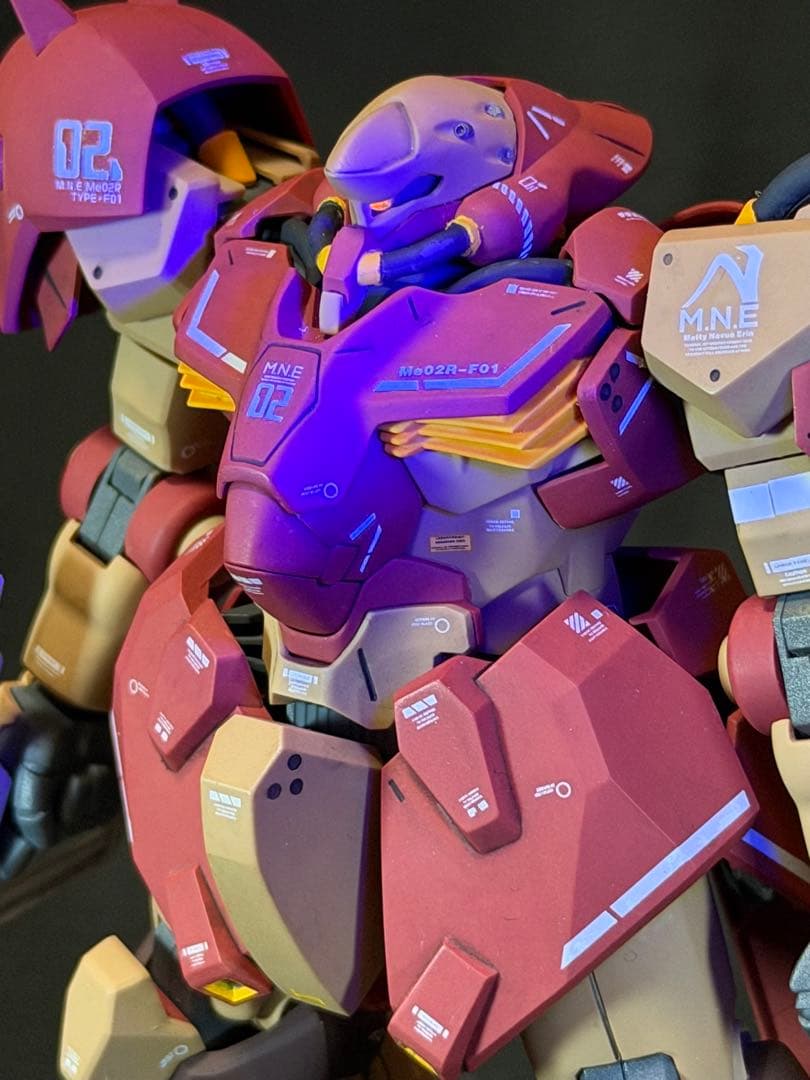 HGUC 1/144メッサーF01型 ガウマン機 塗装済み完成品