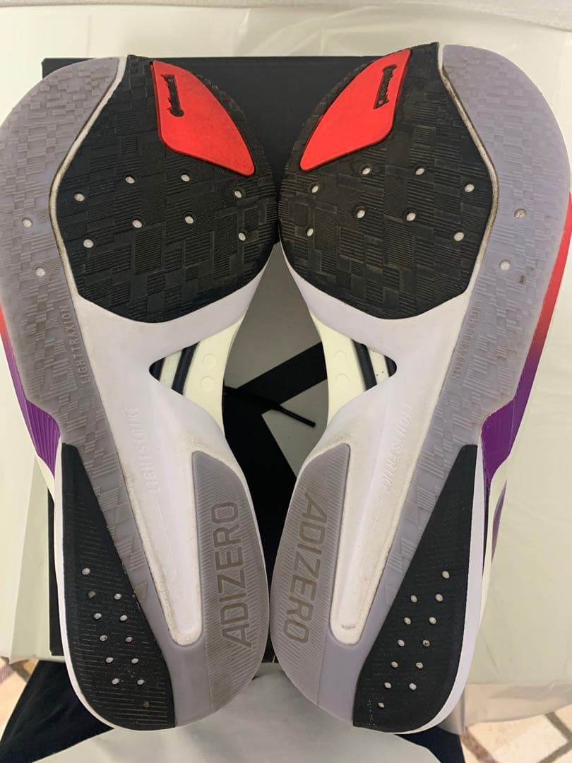 ADIZERO BOSTON13 27.5cm 着用1回5km