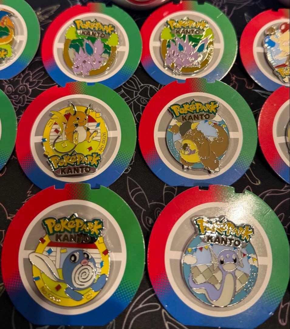 ポケパーク カントー ピンバッジ 16個セット リザードン ライチュウ ガルーラ