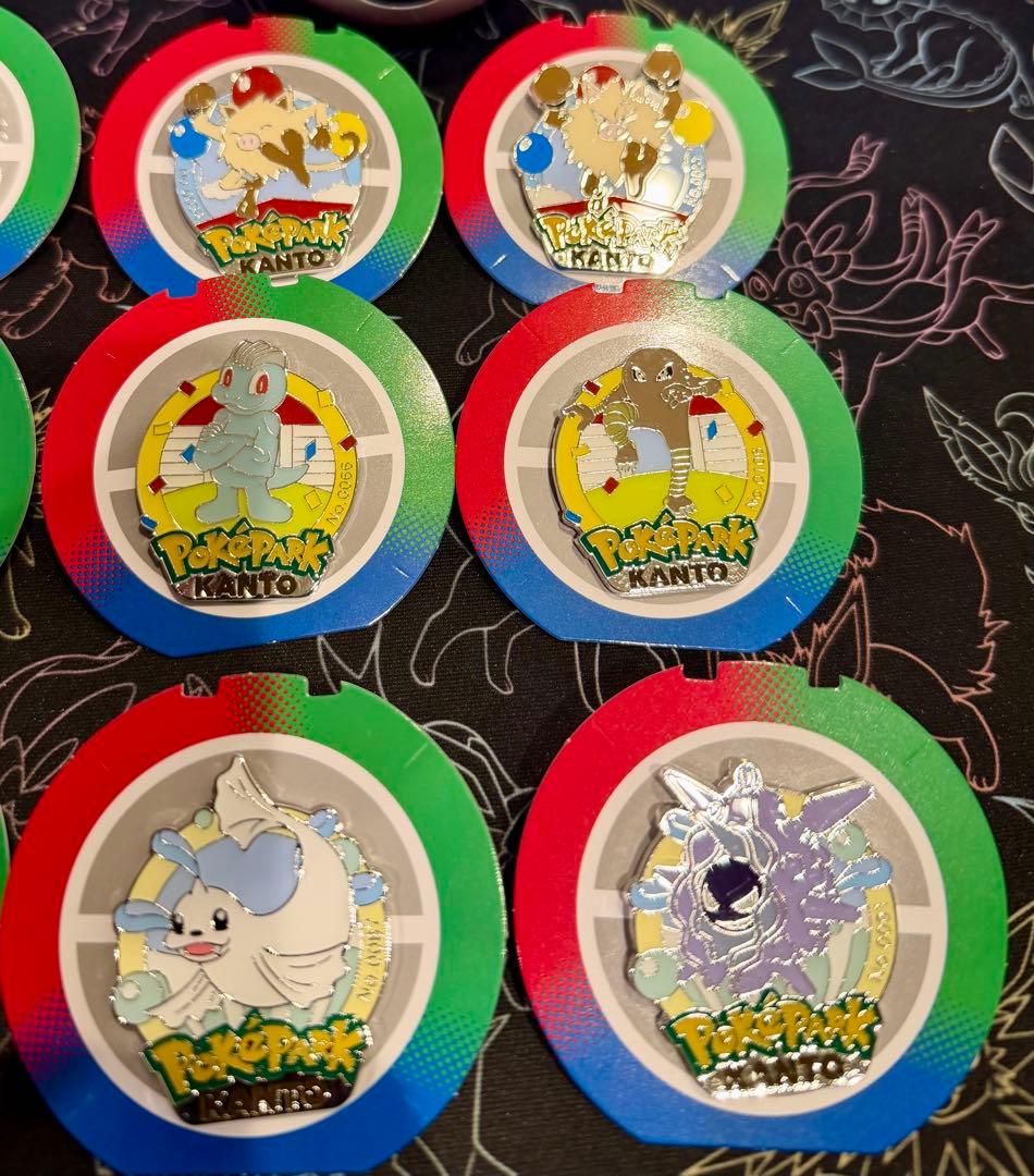 ポケパーク カントー ピンバッジ 16個セット リザードン ライチュウ ガルーラ