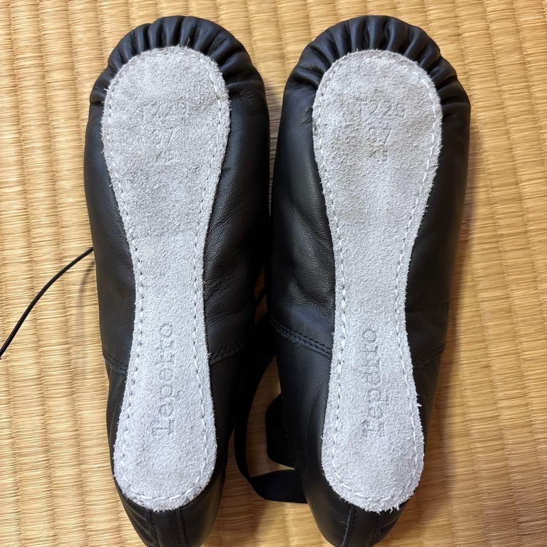 Repetto 黒 バレエシューズ　37