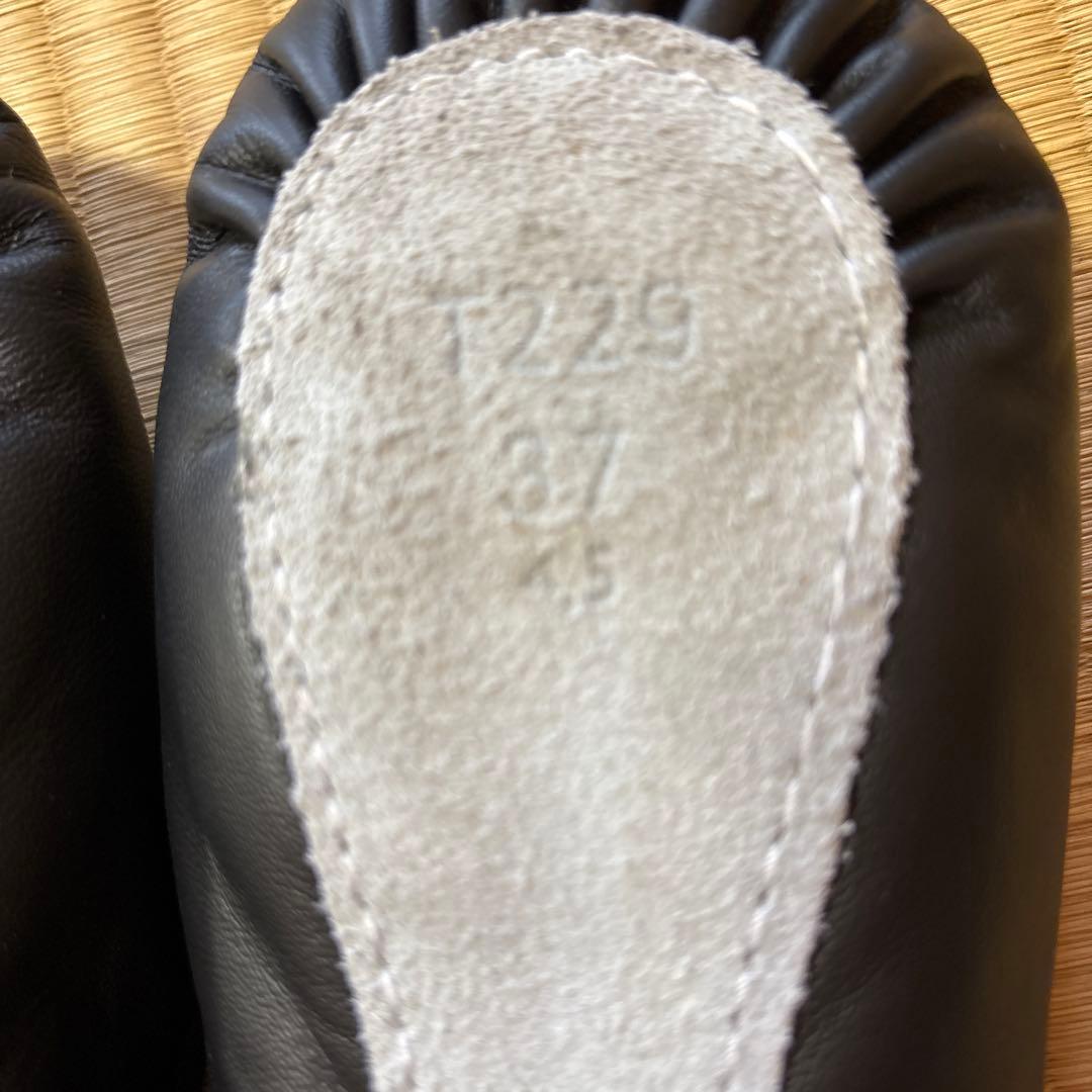 Repetto 黒 バレエシューズ　37