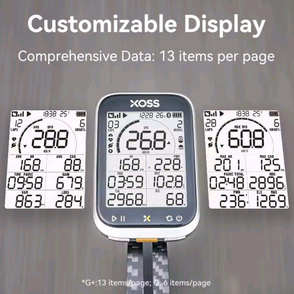 【新品】XOSS G+ Gen.3 GPSサイクルコンピューター