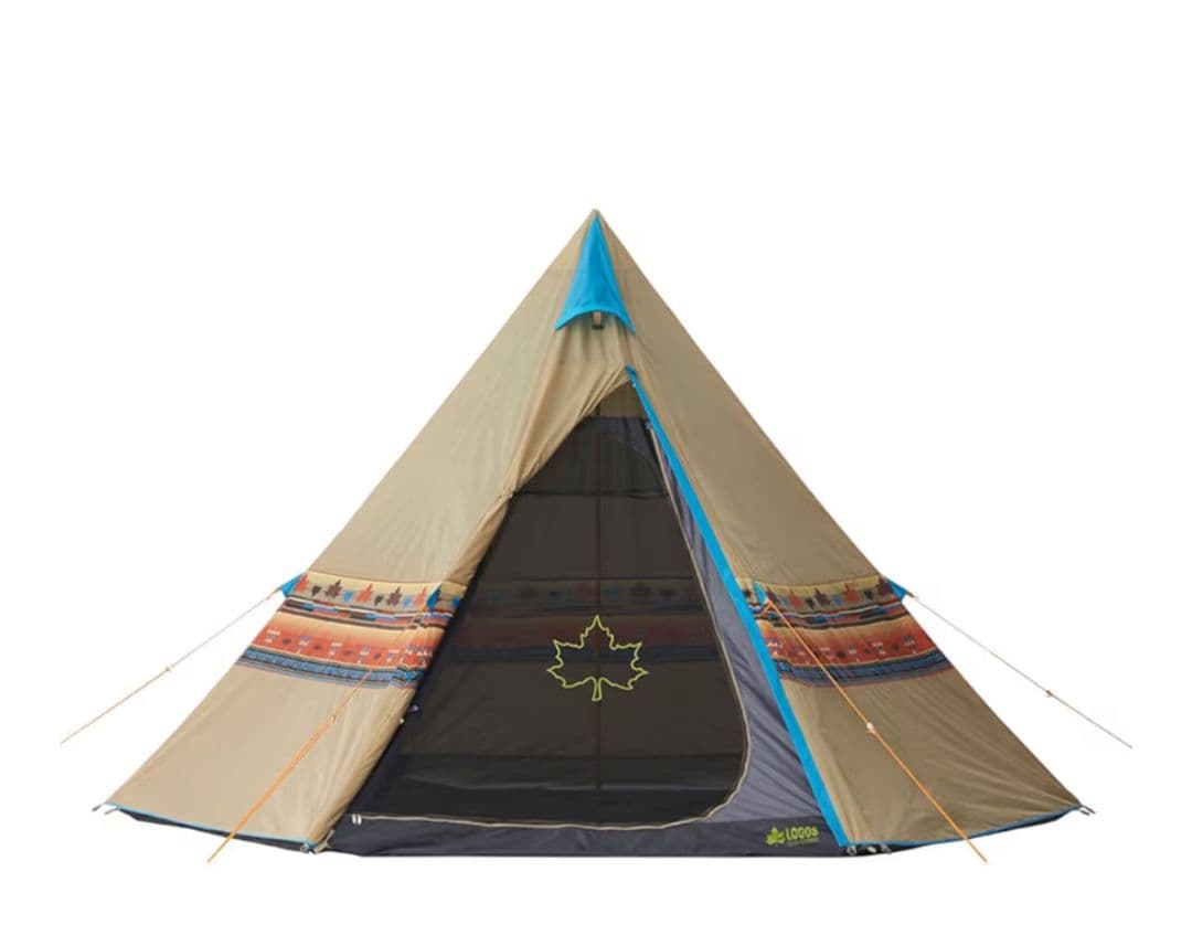 【極美品】LOGOS ロゴス ナバホ Tepee300-BB ワンポールテント