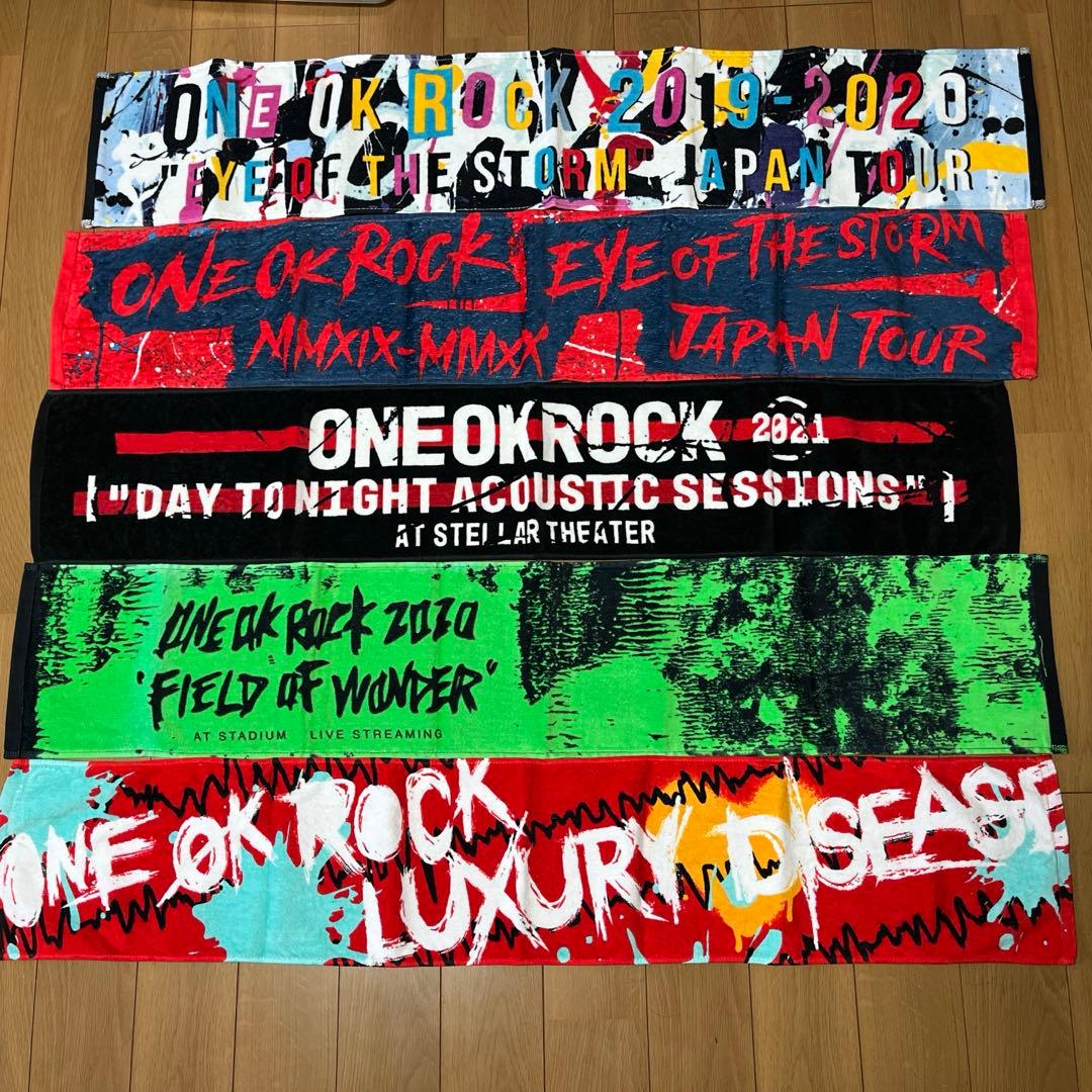 ONE OK ROCK マフラータオル　Tシャツ　トートバッグセット まとめ売り