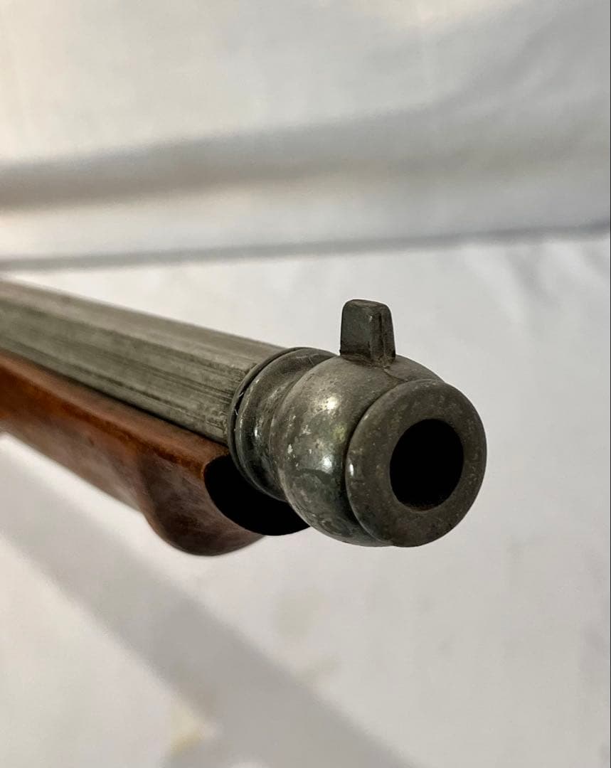 ② 【模造銃】火縄銃 種子島銃 110cm DENIX ポルトガル伝来モデル