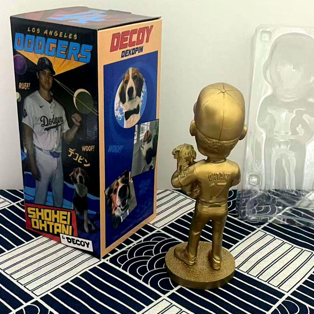ショウヘイ・オオタニ デコイ フィギュア ゴールド