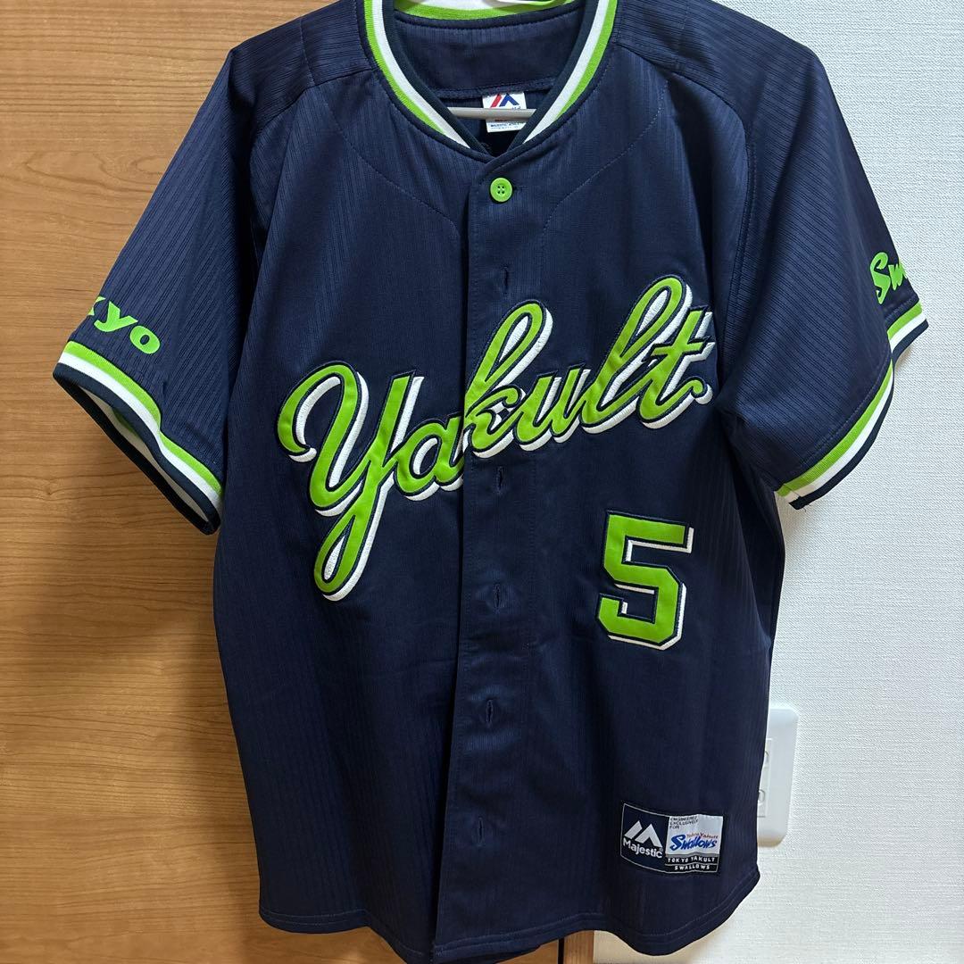 東京ヤクルトスワローズ　川端慎吾選手　ユニフォーム　ビジター　Mサイズ