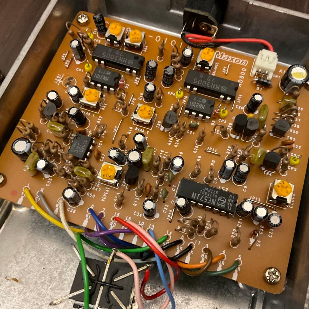 【動作品】MAXON アナログディレイ AD-900（前期型）