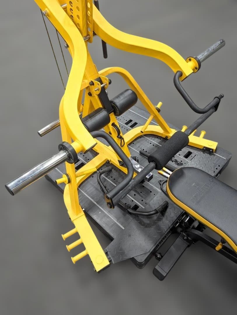 【値下げ】POWERTEC　レバレッジ WB-LS20　ベンチ＆フライ＆レッグ付
