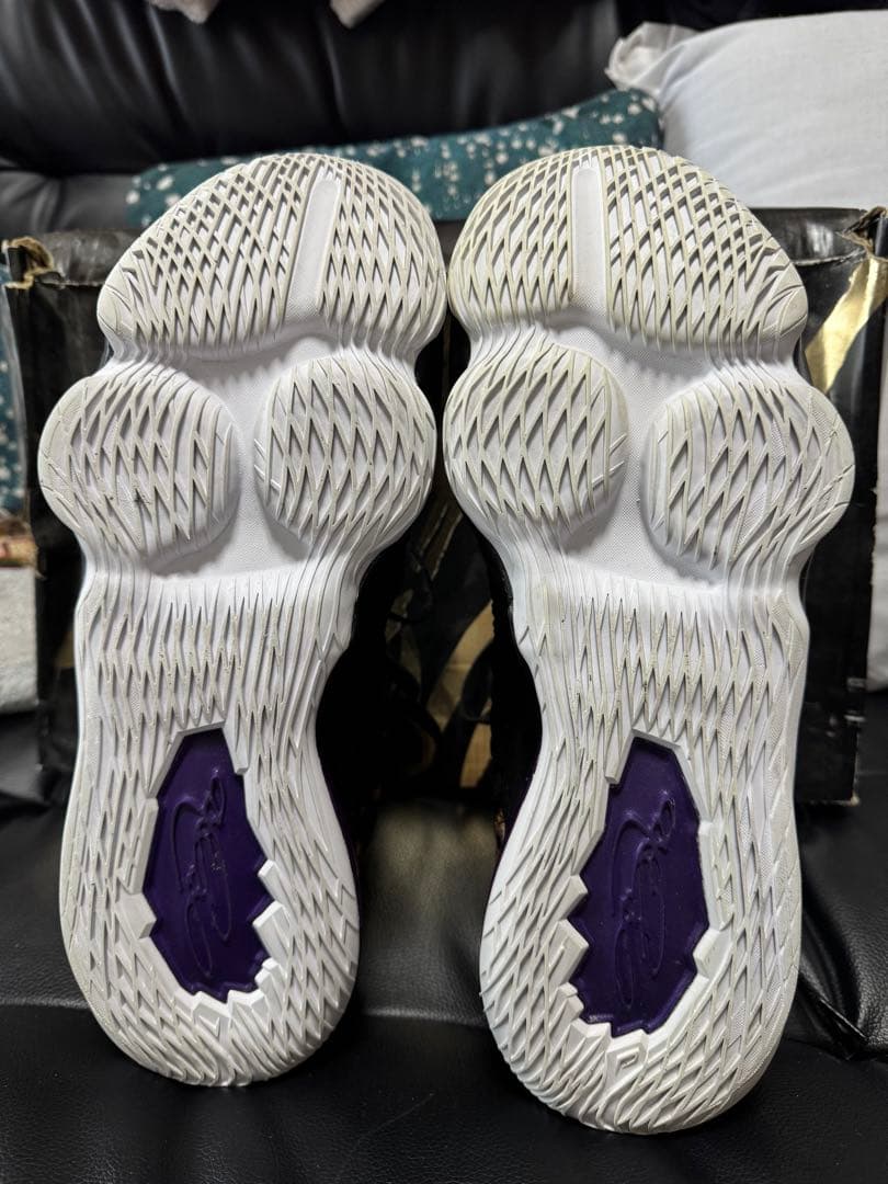 シューズ(男性用) nike lebron james 17 amarillo(eggplant)