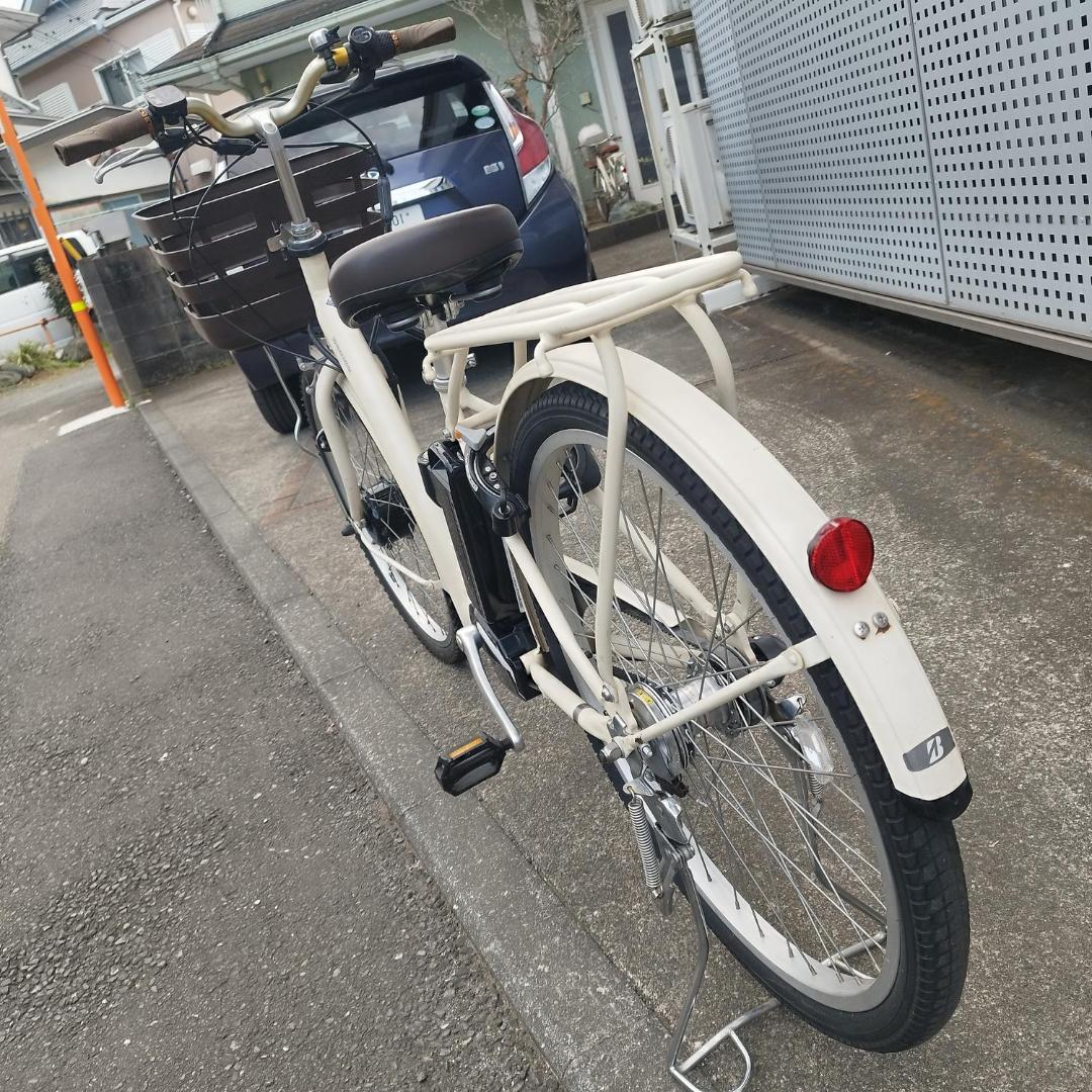 美品 ブリヂストン 電動自転車 フロンティア リラクシー 14.3Ah 26型