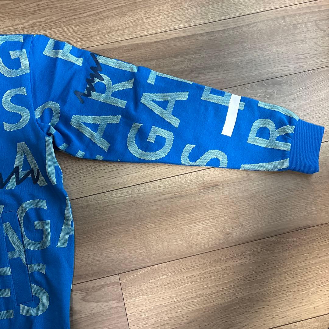 【新品　未使用】PEARLY GATES フルジップフーディ XL ブルー