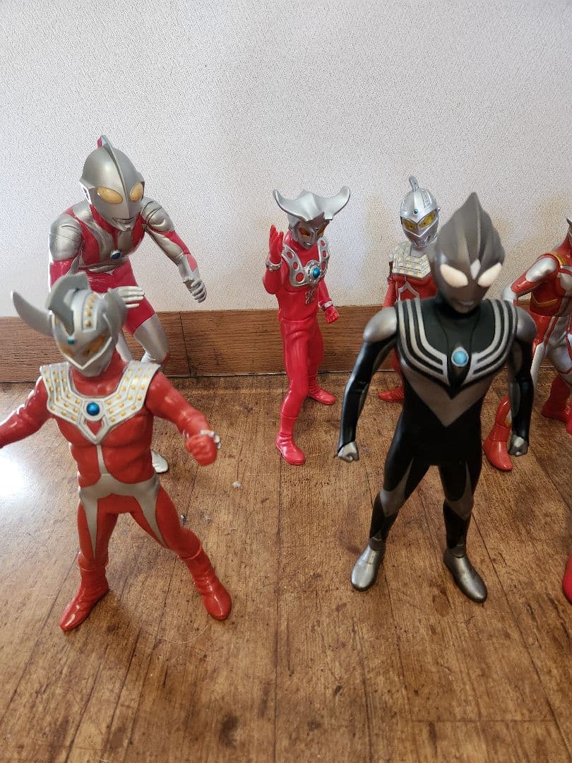 ウルトラマン　ビッグソフビフィギュア　7体セット