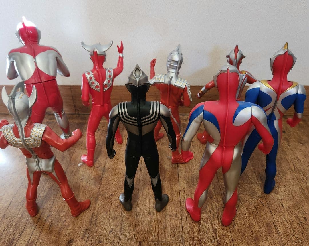 ウルトラマン　ビッグソフビフィギュア　7体セット